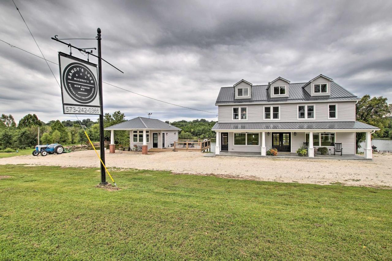 Lakefront Studio Guest Home On Hermann Wine Trail! New Haven Экстерьер фото
